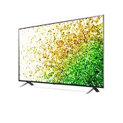 LG 55-tolline NanoCell 4K teler koos protsessor α7 ja helisüsteem Dolby Atmos, Külgvaade 30 kraadi alt koos täitepildiga, 55NANO853PA, thumbnail 3
