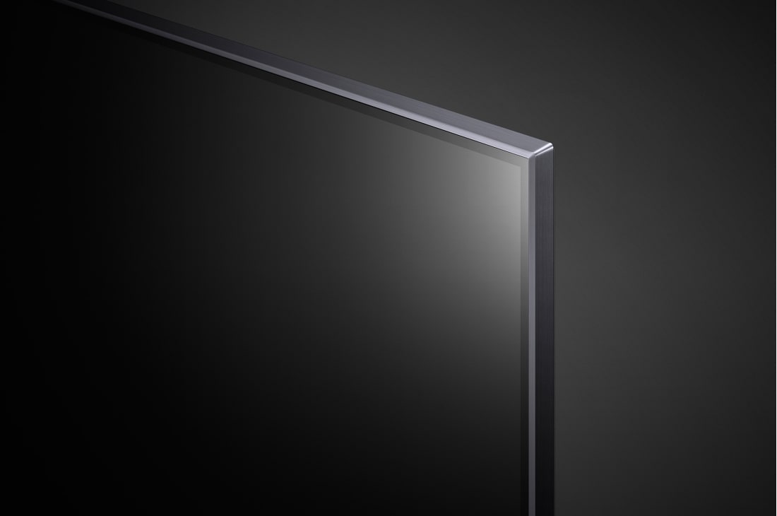 LG 75-tolline NanoCell 4K teler koos protsessor α7 ja helisüsteem Dolby Atmos, paneeli lähivaade, 75NANO853PA, thumbnail 6