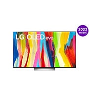 LG OLED evo C2 65-tolline 4K nutiteler, eestvaade, OLED65C21LA, thumbnail 1
