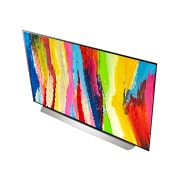 LG OLED evo C2 48-tolline 4K nutiteler, vaade avatud Knock on Magic ruumile, OLED48C22LB, thumbnail 9