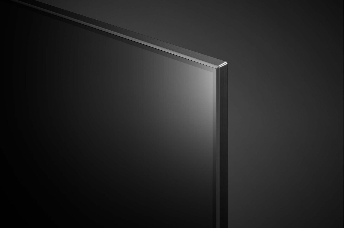 LG 75-tolline NanoCell 4K teler koos protsessor α7 ja helisüsteem Dolby Atmos, paneeli lähivaade, 75NANO823QB, thumbnail 6