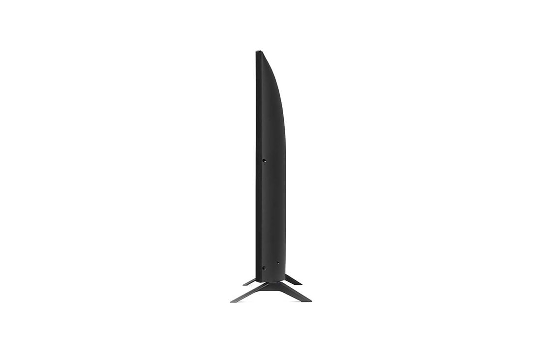 LG 65-tolline UHD 4K teler 65UQ7000, külgvaade 90 kraadi all, 65UQ70003LB, thumbnail 4