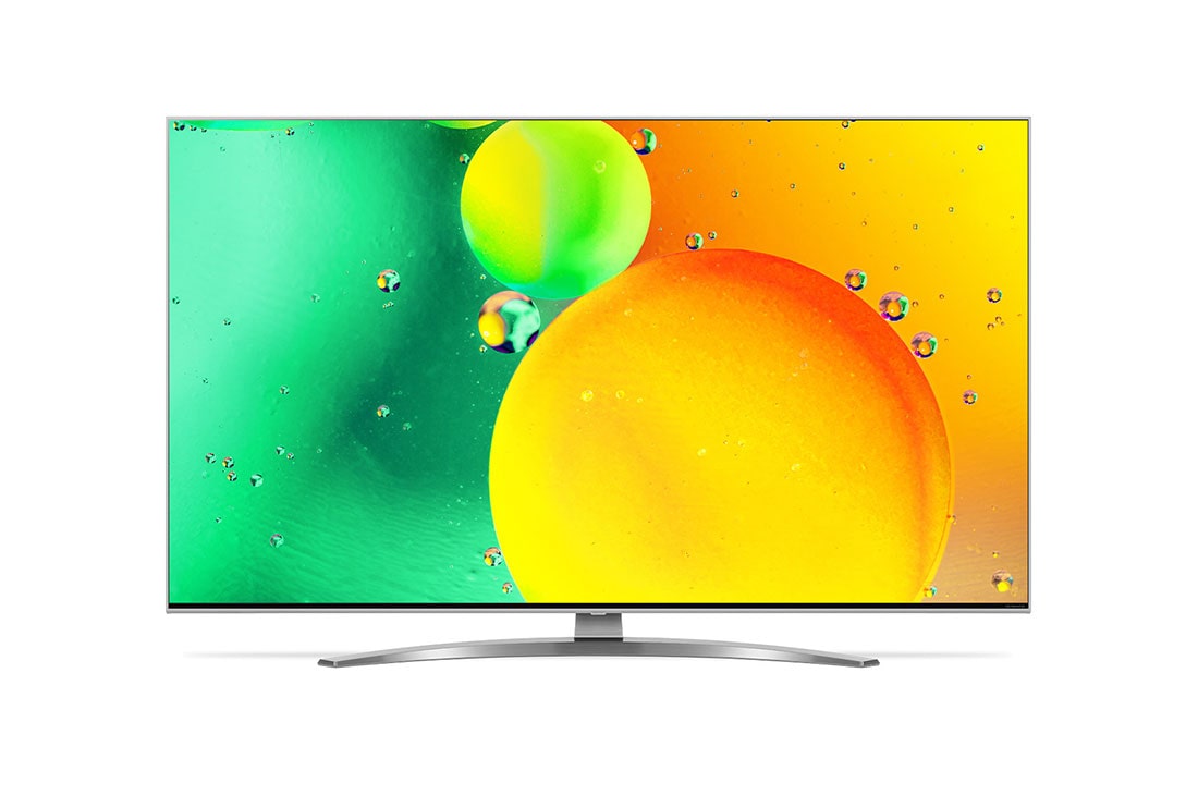 LG 50 collu NanoCell 4K televizors ar α5 procesoru un Dolby Atmos, eestvaade koos täitepildiga, 50NANO783QA, thumbnail 2