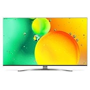 LG 50 collu NanoCell 4K televizors ar α5 procesoru un Dolby Atmos, eestvaade koos täitepildiga, 50NANO783QA, thumbnail 2