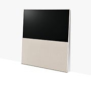 LG  LG OLED | Objet collection ''Easel'', Easel eest täisvaatega, kerge nurga all vasakvaates ja vastu seina toetumas., 65ART90E6QA, thumbnail 1