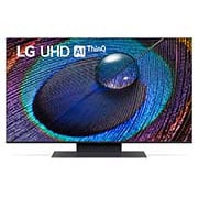 LG UHD UR91 43-tolline 4K nutiteler, 2023, LG UHD-teleri eestvaade, 43UR91003LA, thumbnail 1