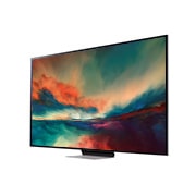 LG QNED Mini LED 86 65-tolline 4K nutiteler, 2023, Külgvaade 30 kraadi alt koos täitepildiga, 65QNED863RE, thumbnail 3