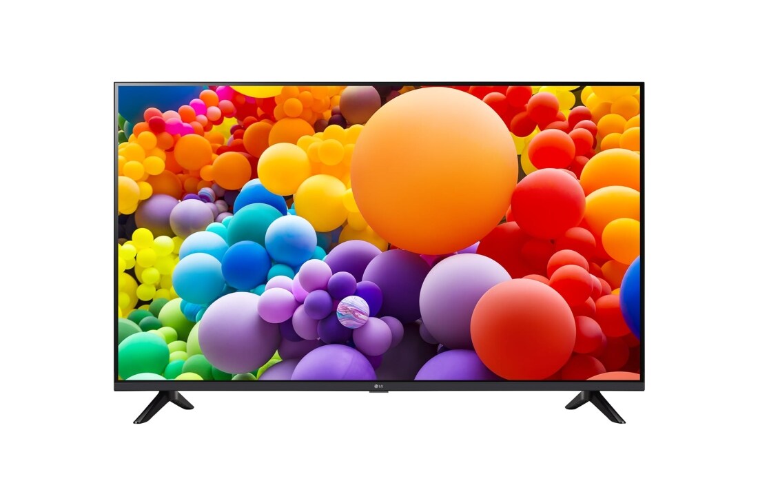 LG 65-tolline LG UHD AI 4K nuti TV UT73 WebOS24 2024, LG UHD TV, UT73 eestvaade, 65UT73003LA, thumbnail 2
