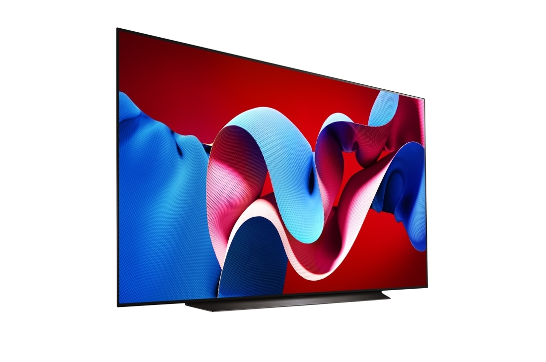 LG 83-tolline LG OLED evo AI C4 4K nuti TV OLED83C4 WebOS24 2024, LG OLED evo TV, OLED C4, parempoolne külgvaade, OLED83C41LA, thumbnail 5