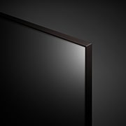 LG 75-tolline LG NanoCell AI 4K nuti TV NANO82 WebOS24 2024, Close-up of the top edge of LG NanoCell TV, NANO82, 75NANO82T3B, thumbnail 6