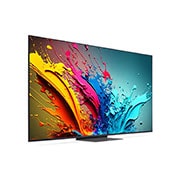 LG 65-tolline LG QNED AI 4K nuti TV QNED86 WebOS24 2024, LG QNED TV, QNED85 left view, 65QNED86T3A, thumbnail 2
