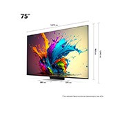 LG 75-tolline LG QNED MiniLED AI 4K nuti TV QNED91 WebOS24 2024, 75QNED91T3A, 75QNED91T3A, thumbnail 2