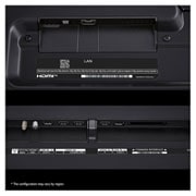 LG 50-tolline LG UHD AI 4K nuti TV UT91 WebOS24 2024, LG UHD TV, UT91 ülemise serva lähivaade, 50UT91003LA, thumbnail 5