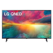 LG 43-tolline LG QNED AI 4K nuti TV QNED77 WebOS24 2024, LG 43 tolline LG QNED QNED77 4K Smart TV 43QNED77, LG HD-teleri eestvaade logo, 43QNED773RA, 43QNED773RB, thumbnail 1
