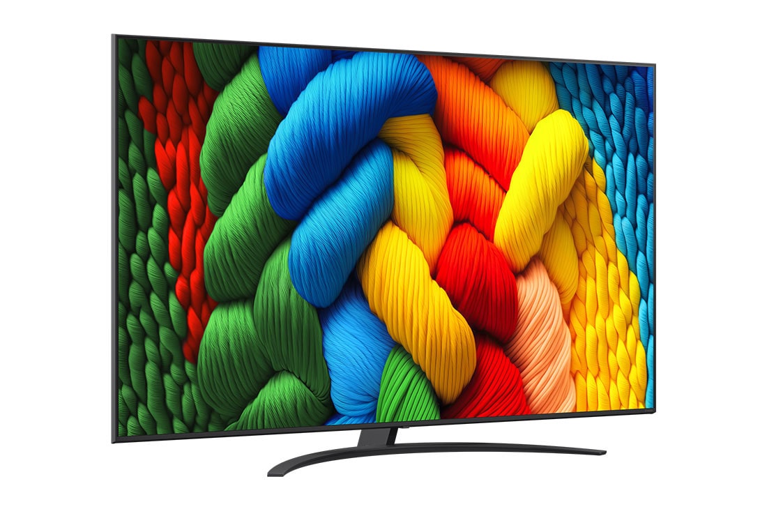 LG 86 tolline LG NanoCell AI 4K nuti TV NANO81 2025, LG NanoCell NANO80 TV teleri tagantvaade, 86NANO81A3A, thumbnail 2