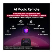 LG 86 tolline LG NanoCell AI 4K nuti TV NANO81 2025, 86NANO81A3A, thumbnail 11