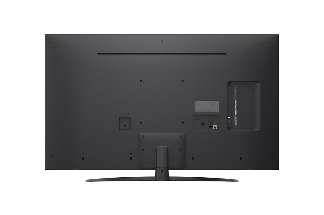 LG 50 tolline LG NanoCell AI 4K nuti TV NANO81 2025, back view, 50NANO81A3A, thumbnail 6