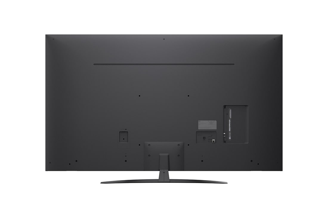 LG 65 tolline LG NanoCell AI 4K nuti TV NANO81 2025, back view, 65NANO81A3A, thumbnail 6