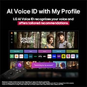 LG 65 tolline LG OLED evo AI G5 4K nuti TV OLED65G5 2025, Erksates värvides detailirohke leopard metsas. Leopardil on ruudustik ja tagant kumav valgus, mis näitab, kuidas LG AI Picture Pro parandas oluliselt stseeni eraldusvõimet, heledust, sügavust ja selgu, OLED65G51LW, thumbnail 11