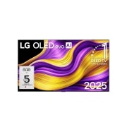 LG 83 tolline LG OLED evo AI G5 4K nuti TV OLED83G5 2025, Front view, OLED83G51LW, thumbnail 1