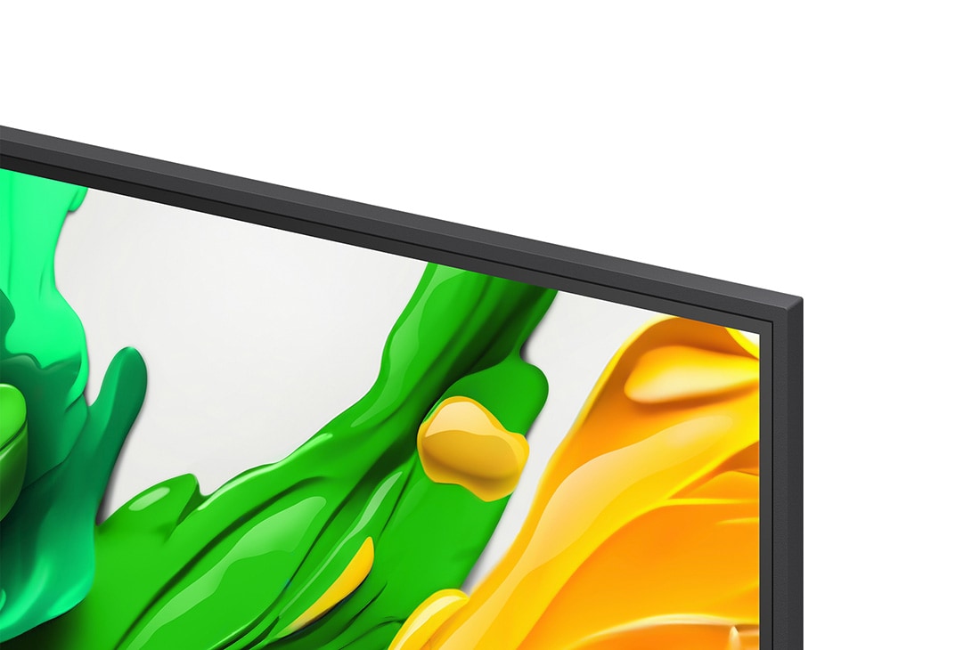 LG 50 tolline LG QNED evo AI 4K nuti TV QNED86 2025, Esiplaanil on LG AI Magic Remote. AI-nupp on valgustatud. Tagaplaanil on LG webOS kasutajaliides. Hiirekursor viitab sellele, et pult on kasutuses. Tekst selgitab, kuidas puldi funktsioonid ja juhtnup, 50QNED86A3C, thumbnail 3