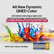 LG 50 tolline LG QNED evo AI 4K nuti TV QNED86 2025, LG QNED evo QNED85 TV teleri veidi nurga all paremale suunatud külgvaade, 50QNED86A3C, thumbnail 7