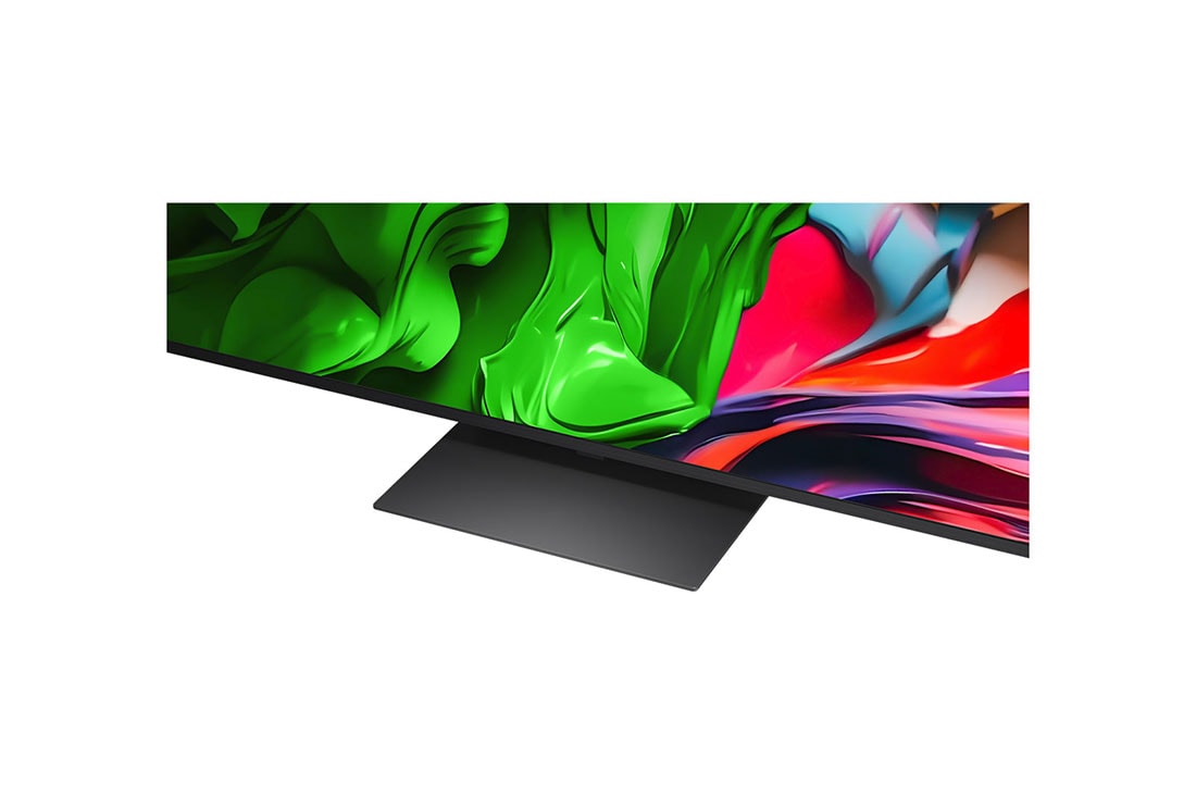 LG 86 tolline LG QNED evo AI MiniLED 4K nuti TV QNED86 2025, Gen2 alpha 8 AI-protsessor süttib oranži ja roosana ja sellest paistavad välja värvilised piksenooled. Pealkiri räägib sellest, kuidas protsessori abil saavutatakse 4K pildikvaliteet, säravad värvid j, 86QNED86A3A, thumbnail 6