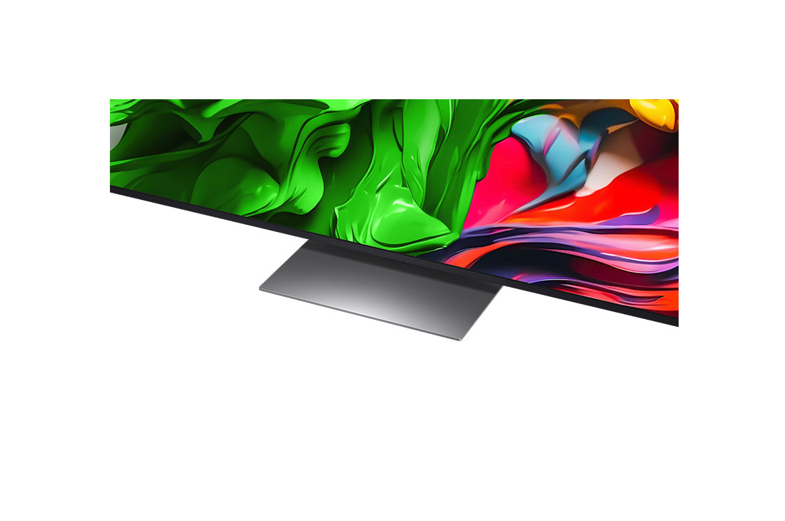 LG 75 tolline LG QNED evo AI MinLED 4K nuti TV QNED87 2025, LG QNED evo QNED85 TV teleri eest- ja külgvaade, mis näitab selle pikkuse, laiuse, kõrguse ja sügavuse mõõtmeid., 75QNED87A3B, thumbnail 4