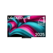 LG 83 tolline LG OLED evo AI C5 4K nuti TV OLED83C56 2025, front, OLED83C56LA, thumbnail 1