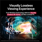 LG 97-tolline LG SIGNATURE OLED M5 OLED97M5 tõeliselt juhtmevaba 4K 144 Hz video- ja heliülekandega teler, LG OLED M5 TV teleri ekraan näitab taeva taustal koopa sisemust. Tekstis räägitakse sellest, kui muljetavaldavad on üksikasjad, mis näitavad 4K visuaalset, kadudeta kvaliteeti. , OLED97M59LA, thumbnail 4