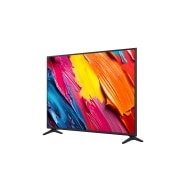 LG 55 tolline LG QNED AI 4K nuti TV QNED7E 2025, ülanurgas on LG QNED Al logo. LG QNED TV teler maalib värvikirevaid tekstuure., 55QNED7EA6B, thumbnail 5