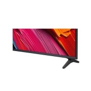 LG 55 tolline LG QNED AI 4K nuti TV QNED7E 2025, ülanurgas on LG QNED Al logo. LG QNED TV teler maalib värvikirevaid tekstuure., 55QNED7EA6B, thumbnail 9