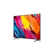LG 75 tolline LG QNED AI 4K nuti TV QNED7E 2025, ülanurgas on LG QNED Al logo. LG QNED TV teler maalib värvikirevaid tekstuure., 75QNED7EA6B, thumbnail 5