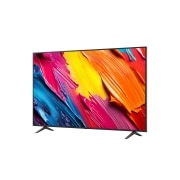 LG 75 tolline LG QNED AI 4K nuti TV QNED7E 2025, ülanurgas on LG QNED Al logo. LG QNED TV teler maalib värvikirevaid tekstuure., 75QNED7EA6B, thumbnail 6