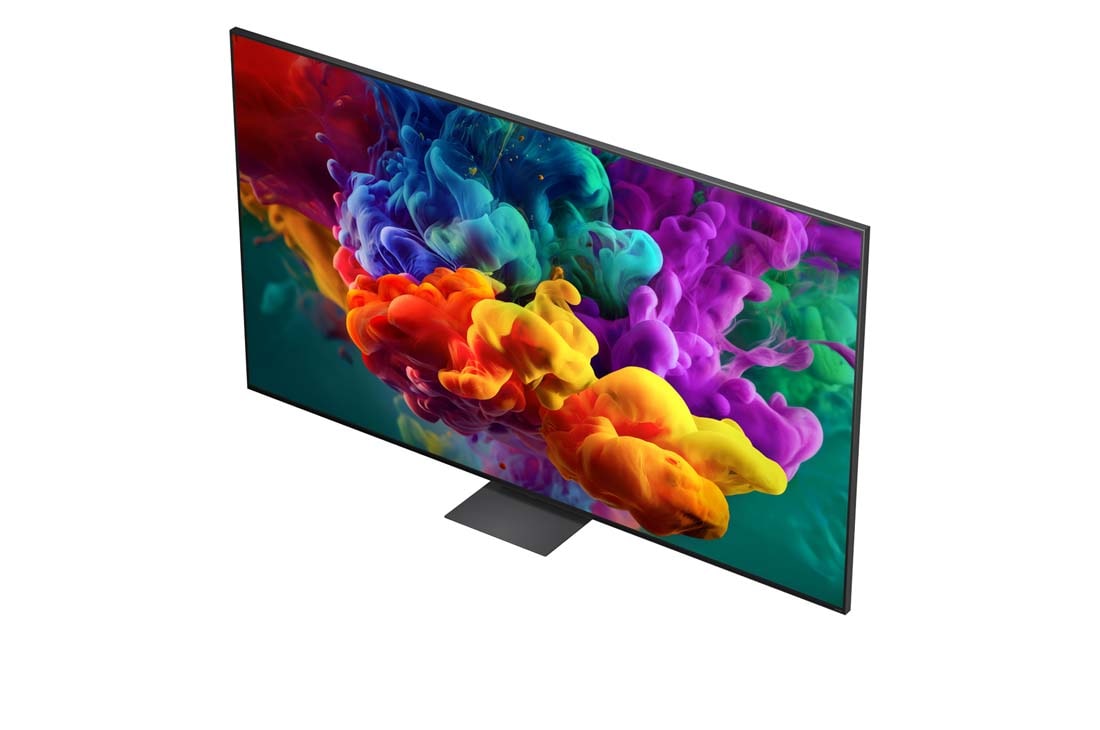 LG 100-tolline LG QNED evo AI Mini-LED QNED87 4K nuti TV 2026, LG QNED evo AI QNED85 Mini LED koos AI Picture Pro ja Dynamic Tone Mapping Pro-ga näitab veealust stseeni, kus merikilpkonn ujub korallide ja kalade kohal, kuna tehisintellekt tuvastab ja skaleerib ig, 100QNED87B3, thumbnail 8