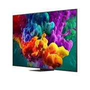 LG 100-tolline LG QNED evo AI Mini-LED QNED87 4K nuti TV 2026, LG QNED evo AI QNED85 Mini LED toob Mini LED koos Precision Dimming Pro-ga esile poolitatud virmaliste valguses liustikumäestiku stseeni kaudu, võrreldes tavalist LED-i sügavamate mustade ja viimistle, 100QNED87B3, thumbnail 6
