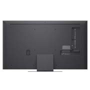 LG 55-tolline LG Mini RGB evo AI MRGB88 4K nuti TV 2026, LG Mini RGB evo AI MRGB85, kujutatud ees- ja külgvaates, toob esile 55-tollise ekraani laiusega 1677 millimeetrit (mm), ekraani kõrgusega 966 millimeetrit (mm), kõrgusega alusega 1032 millimeetrit (mm, 55MRGB88B3B, thumbnail 4