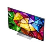 LG 55-tolline LG Mini RGB evo AI MRGB88 4K nuti TV 2026, LG Shield, mida rakendatakse LG Mini RGB evo AI MRGB85-le, on kujutatud LG Shieldi logoga keskel, turvaikoonidega all ja 2026. aasta CES Innovation Awards Honoree märgiga ülal, esindades andmete ja sü, 55MRGB88B3B, thumbnail 10