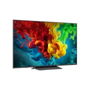 LG 65-tolline LG QNED evo AI Mini-LED QNED83 4K nuti TV 2026, LG QNED evo AI QNED82 Mini LED toob esile, kuidas selle Mini LED paljastab teravamad kivitekstuure ja selgemad ookeani detailid võrreldes tavalise LED-iga rannikukalda jagatud stseenis, pakkudes sügav, 65QNED83B3A, thumbnail 4