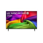 LG 43-tolline LG NANO 4K UHD AI NU80 nutiteler 2026, 43-tolline LG NANO 4K UHD AI NU80 nutiteler 2026, 43NU800B3LC, thumbnail 1