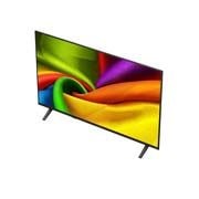 LG 43-tolline LG NANO 4K UHD AI NU85 nuti TV 2026, top detail view, 43NU850B3LA, thumbnail 9
