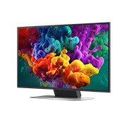 LG 43-tolline LG QNED evo AI Mini-LED QNED86 4K nuti TV 2026, LG QNED evo AI QNED85 Mini LED toob Mini LED koos Precision Dimming Pro-ga esile poolitatud virmaliste valguses liustikumäestiku stseeni kaudu, võrreldes tavalist LED-i sügavamate mustade ja viimistle, 43QNED86B3B, thumbnail 6