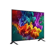 LG 55-tolline LG QNED evo AI Mini-LED QNED85 4K nuti TV 2026, LG QNED evo AI QNED85 Mini LED , kujutatud ees- ja külgvaates, toob esile 100-tollise ekraani laiusega 2230 millimeetrit (mm), ekraani kõrgusega 1277 millimeetrit (mm), kõrgusega alusega 1374/1338 mil, 55QNED85B3B, thumbnail 3