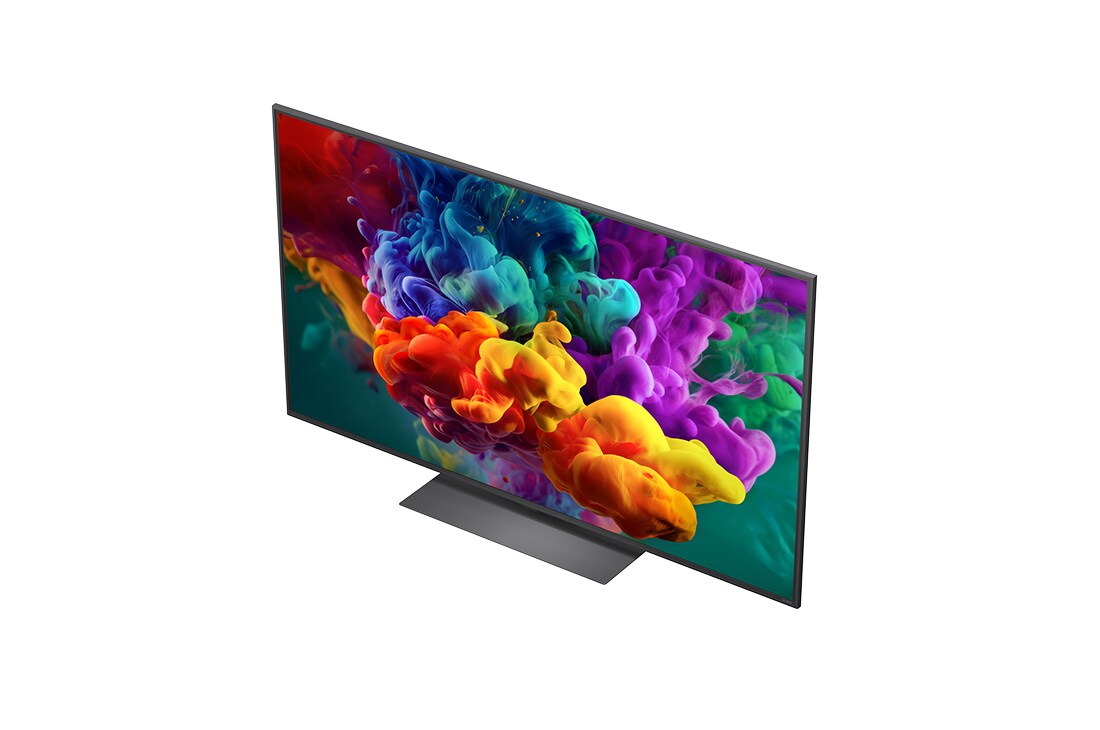LG 55-tolline LG QNED evo AI Mini-LED QNED87 4K nuti TV 2026, LG QNED evo AI QNED85 Mini LED koos AI Picture Pro ja Dynamic Tone Mapping Pro-ga näitab veealust stseeni, kus merikilpkonn ujub korallide ja kalade kohal, kuna tehisintellekt tuvastab ja skaleerib ig, 55QNED87B3A, thumbnail 8
