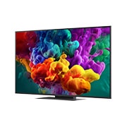 LG 55-tolline LG QNED evo AI Mini-LED QNED87 4K nuti TV 2026, LG QNED evo AI QNED85 Mini LED alpha 8 AI Processor 4K Gen3 helendab sinises valguses trükkplaadil, rõhutades tehisintellekti töötlemisvõimsust koos NPU x5.0 kiirema närvitöötluse, GPU 10% võimsama gr, 55QNED87B3A, thumbnail 7