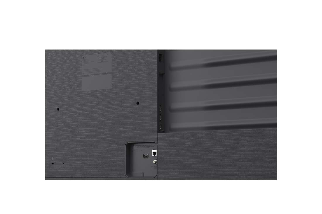 LG 65-tolline LG NANO 4K UHD AI NU85 nuti TV 2026, rear detail view, 65NU850B3LA, thumbnail 12