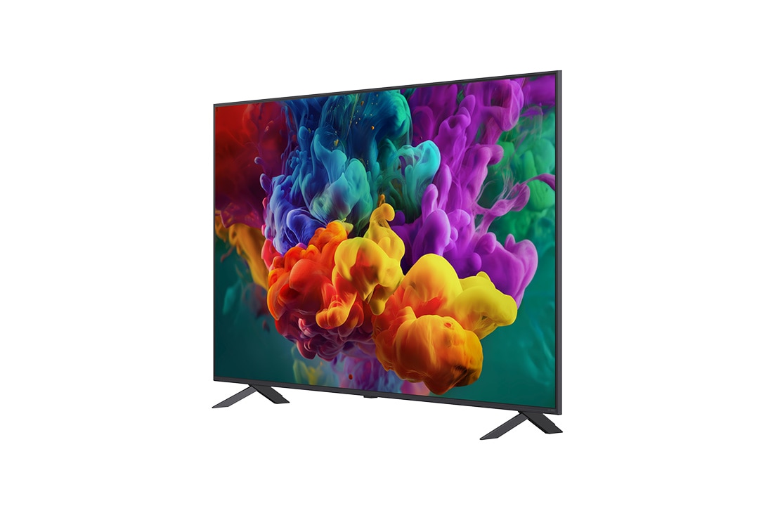 LG 65-tolline LG QNED evo AI Mini-LED QNED85 4K nuti TV 2026, LG QNED evo AI QNED85 Mini LED koos Dynamic QNED Color Pro-ga täidab ekraani erksate, voolavate mitmevärviliste, maalilaadsete liikumispursetega, tuues esile täiustatud värvielujõu, mis on sertifitsee, 65QNED85B3B, thumbnail 5