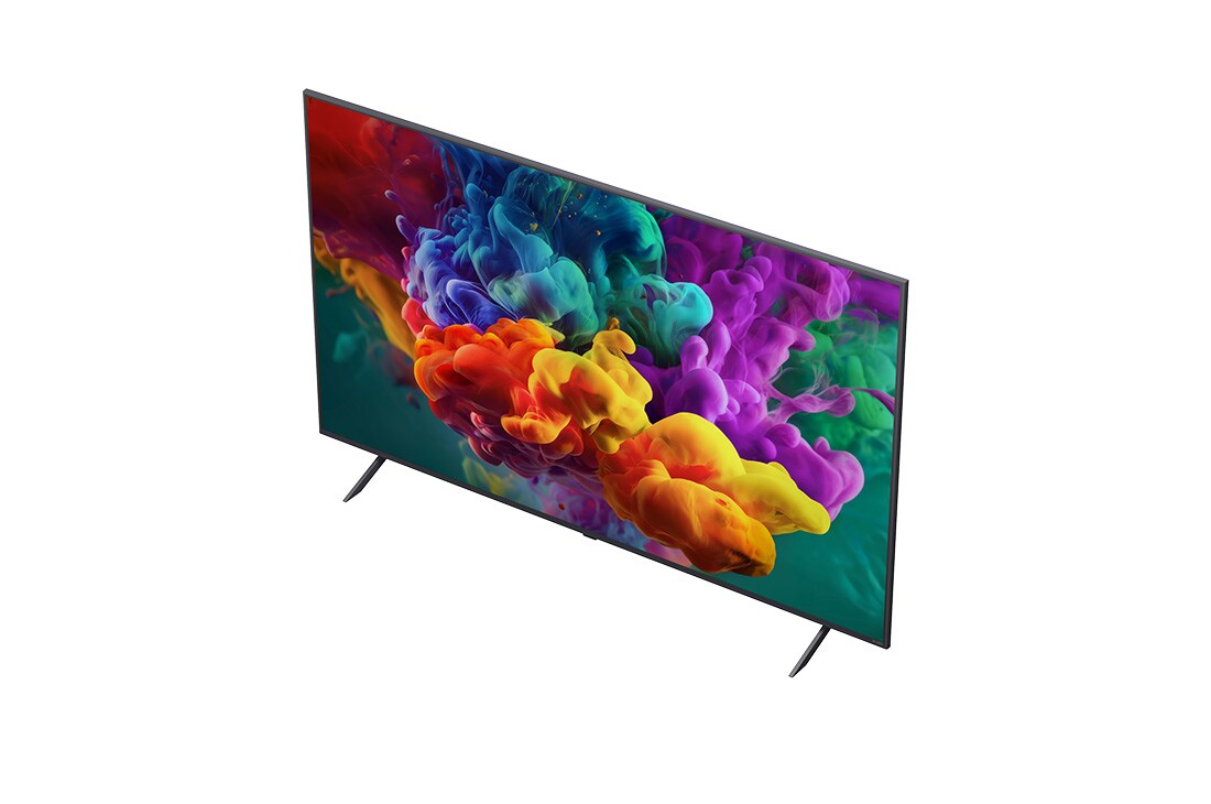 LG 65-tolline LG QNED evo AI Mini-LED QNED85 4K nuti TV 2026, LG QNED evo AI QNED85 Mini LED alpha 8 AI Processor 4K Gen3 helendab sinises valguses trükkplaadil, rõhutades tehisintellekti töötlemisvõimsust koos NPU x5.0 kiirema närvitöötluse, GPU 10% võimsama gr, 65QNED85B3B, thumbnail 7