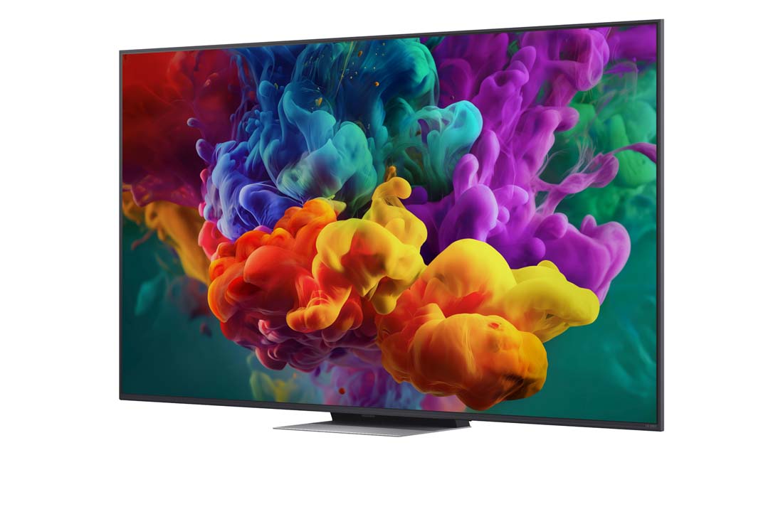 LG 65-tolline LG QNED evo AI Mini-LED QNED86 4K nuti TV 2026, LG QNED evo AI QNED85 Mini LED alpha 8 AI Processor 4K Gen3 helendab sinises valguses trükkplaadil, rõhutades tehisintellekti töötlemisvõimsust koos NPU x5.0 kiirema närvitöötluse, GPU 10% võimsama gr, 65QNED86B3B, thumbnail 7