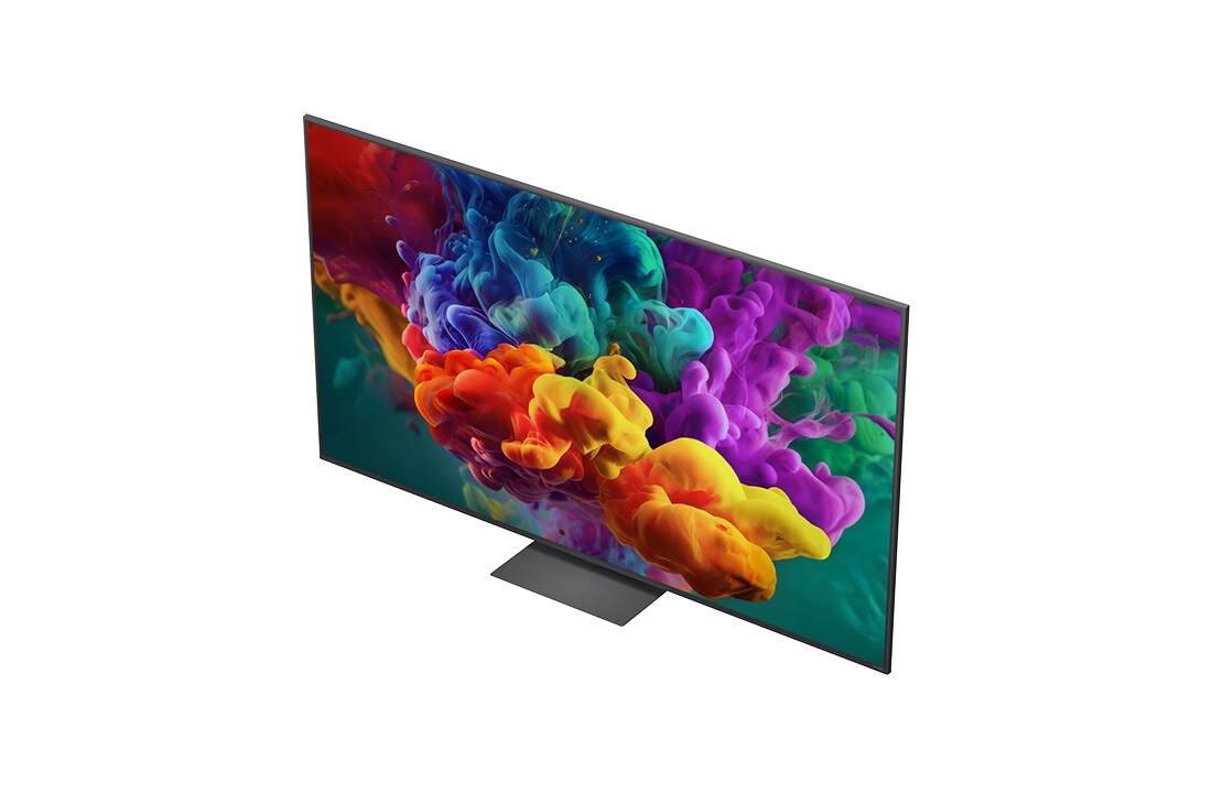 LG 65-tolline LG QNED evo AI Mini-LED QNED87 4K nuti TV 2026, LG QNED evo AI QNED85 Mini LED koos AI Picture Pro ja Dynamic Tone Mapping Pro-ga näitab veealust stseeni, kus merikilpkonn ujub korallide ja kalade kohal, kuna tehisintellekt tuvastab ja skaleerib ig, 65QNED87B3A, thumbnail 8